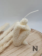 Lade das Bild in den Galerie-Viewer, Abstrakt Man Thinker Kerze Raps Wachs nature Neu - NISER DESIGN