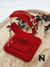 Lade das Bild in den Galerie-Viewer, Armband MYHEARTBEAT goldfarben mit verstellbarem Verschluss Neu - NISER DESIGN