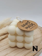 Lade das Bild in den Galerie-Viewer, Bubble Kerze Soja Wachs nature Neu - NISER DESIGN