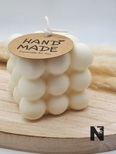 Lade das Bild in den Galerie-Viewer, Bubble Kerze Soja Wachs nature Neu - NISER DESIGN