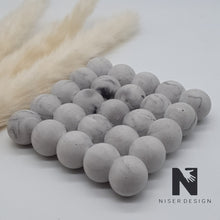 Lade das Bild in den Galerie-Viewer, Bubble Untersetzer grau meliert Neu - NISER DESIGN