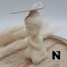 Lade das Bild in den Galerie-Viewer, Buddha Kerze spirituell Rapswachs Neu - NISER DESIGN