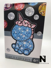 Lade das Bild in den Galerie-Viewer, Diamond Unikorn SNIPY blau rosa Neu - NISER DESIGN