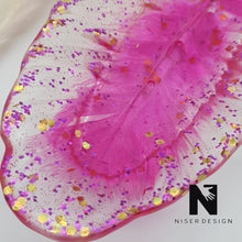 Lade das Bild in den Galerie-Viewer, Federschale "1001 Nacht" pink - NISER DESIGN