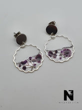 Lade das Bild in den Galerie-Viewer, Florale Ohrhänger Ohrstecker NORA Neu - NISER DESIGN