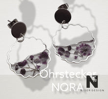 Lade das Bild in den Galerie-Viewer, Florale Ohrhänger Ohrstecker NORA Neu - NISER DESIGN
