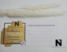 Lade das Bild in den Galerie-Viewer, Gutschein im Wert von 20 EUR - NISER DESIGN