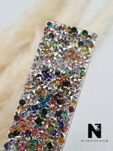 Lade das Bild in den Galerie-Viewer, Lesezeichen DIAMO Resin mit bunten Glitzersteine - NISER DESIGN