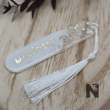 Lade das Bild in den Galerie-Viewer, Lesezeichen WONDERFUL weiß Glitzer Neu - NISER DESIGN