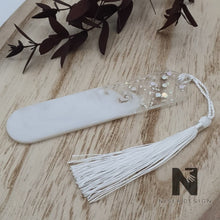 Lade das Bild in den Galerie-Viewer, Lesezeichen WONDERFUL weiß Glitzer Neu - NISER DESIGN