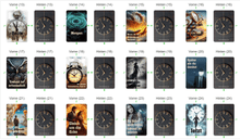 Lade das Bild in den Galerie-Viewer, Orakel Kartendeck "Ziffernblatt I" (54 Karten) Neu - NISER DESIGN