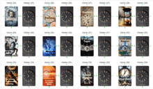 Lade das Bild in den Galerie-Viewer, Orakel Kartendeck "Ziffernblatt I" (54 Karten) Neu - NISER DESIGN