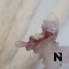 Lade das Bild in den Galerie-Viewer, Schlüsselanhänger Schmetterling DONNA weiß braun - NISER DESIGN