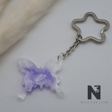 Lade das Bild in den Galerie-Viewer, Schmetterling DONNA weiß lila - NISER DESIGN