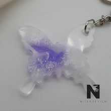 Lade das Bild in den Galerie-Viewer, Schmetterling DONNA weiß lila - NISER DESIGN