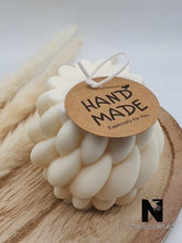 Lade das Bild in den Galerie-Viewer, Zopf Kerze Rapswachs nature Neu - NISER DESIGN