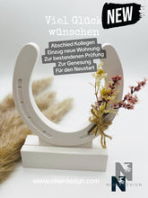 Lade das Bild in den Galerie-Viewer, Aufsteller Hufeisen „Viel Glück“ neu - NISER DESIGN