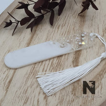 Lade das Bild in den Galerie-Viewer, Lesezeichen WONDERFUL weiß Glitzer Neu - NISER DESIGN