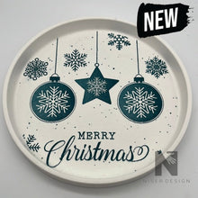 Lade das Bild in den Galerie-Viewer, Merry Christmas 17cm Deko Tablett neu - NISER DESIGN