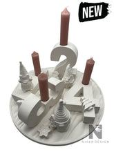 Lade das Bild in den Galerie-Viewer, Moderner Adventskranz Wichtelig neu - NISER DESIGN