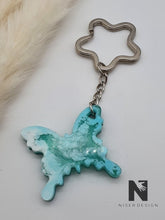 Lade das Bild in den Galerie-Viewer, Schlüsselanhänger Schmetterling DONNA weiß grün - NISER DESIGN