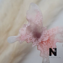 Lade das Bild in den Galerie-Viewer, Schmetterling DONNA weiß rosa - NISER DESIGN