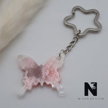 Lade das Bild in den Galerie-Viewer, Schmetterling DONNA weiß rosa - NISER DESIGN