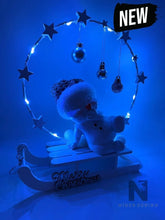Lade das Bild in den Galerie-Viewer, Schneemann Schlitten versch. Varianten neu - NISER DESIGN