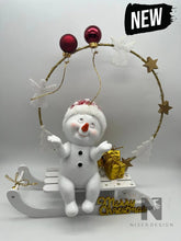 Lade das Bild in den Galerie-Viewer, Schneemann Schlitten versch. Varianten neu - NISER DESIGN