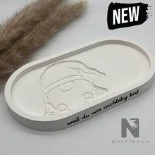 Lade das Bild in den Galerie-Viewer, Tablett „ weil du mir wichtelig bist “ neu - NISER DESIGN