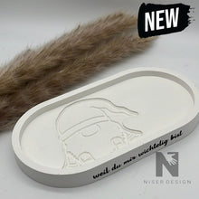 Lade das Bild in den Galerie-Viewer, Tablett „ weil du mir wichtelig bist “ neu - NISER DESIGN