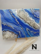 Lade das Bild in den Galerie-Viewer, Wandbild "SensationBlau" - NISER DESIGN