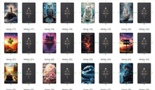 Lade das Bild in den Galerie-Viewer, Angebotsset Lenormand Kartendecks &quot;Tagesblatt I+II&quot; - NISER DESIGN
