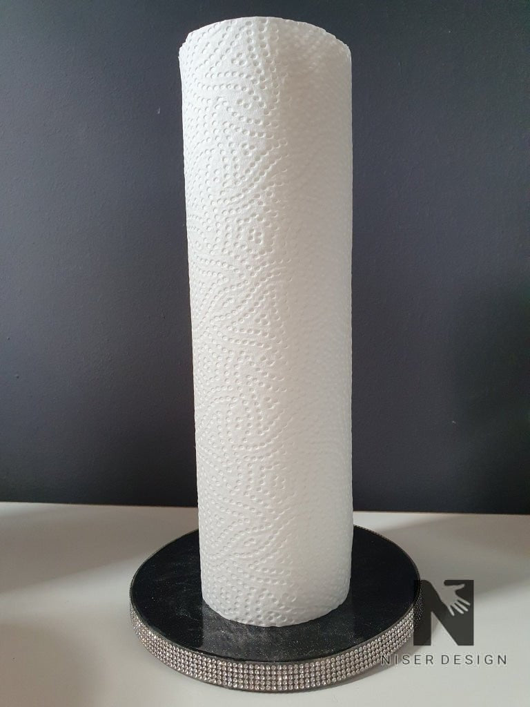 Küchenrollenhalter SCHWARZEROSE - NISER DESIGN