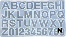 Lade das Bild in den Galerie-Viewer, Resin Buchstabe Druckschrift - auswählbar von A-Z - personalisierbar - NISER DESIGN
