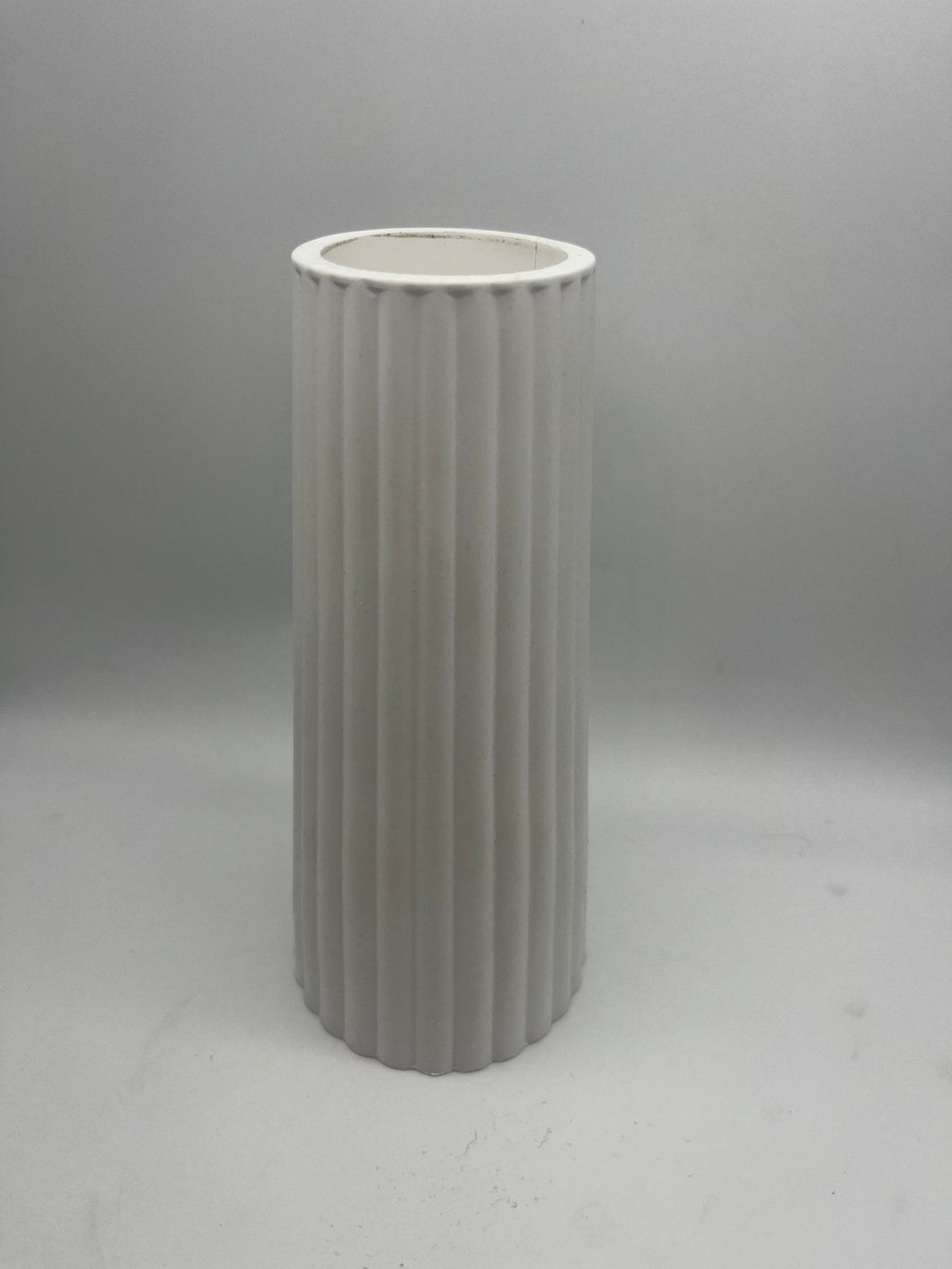 Vase geriffelt 18 cm x dia 8cm / 5.5 cm - NISER DESIGN
