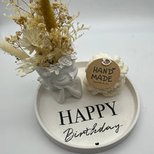 Lade das Bild in den Galerie-Viewer, Happy Birthday Geburtstag Tablett 17 cm B - Ware - NISER DESIGN
